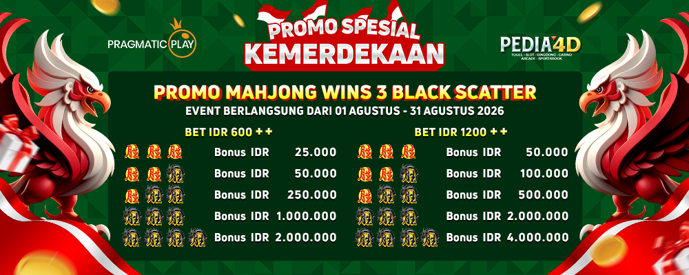 Bonus Mahjong Merdeka